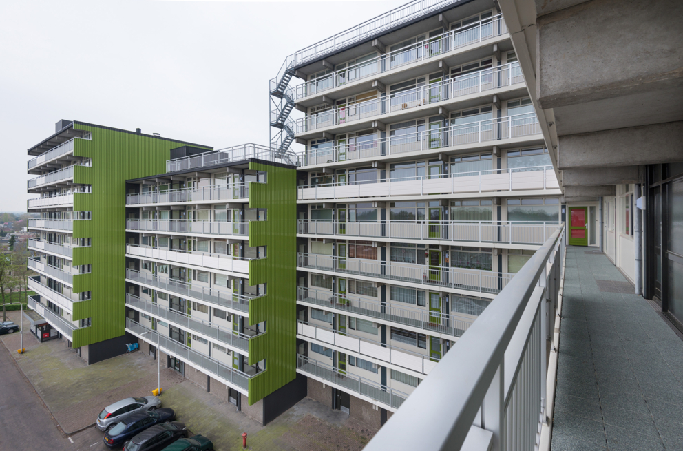 Lightronics TPS armaturen in een appartementencomplex in Zwanenveld in Nijmegen