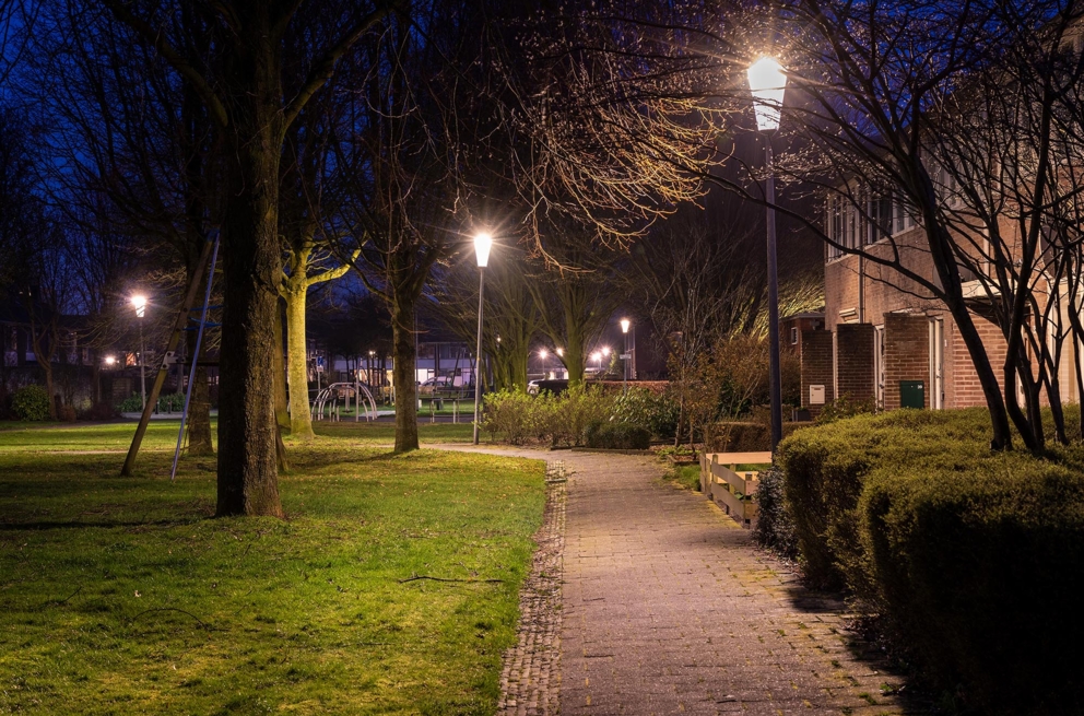 Lightronics PHW armaturen in een woonstraat in Veendam