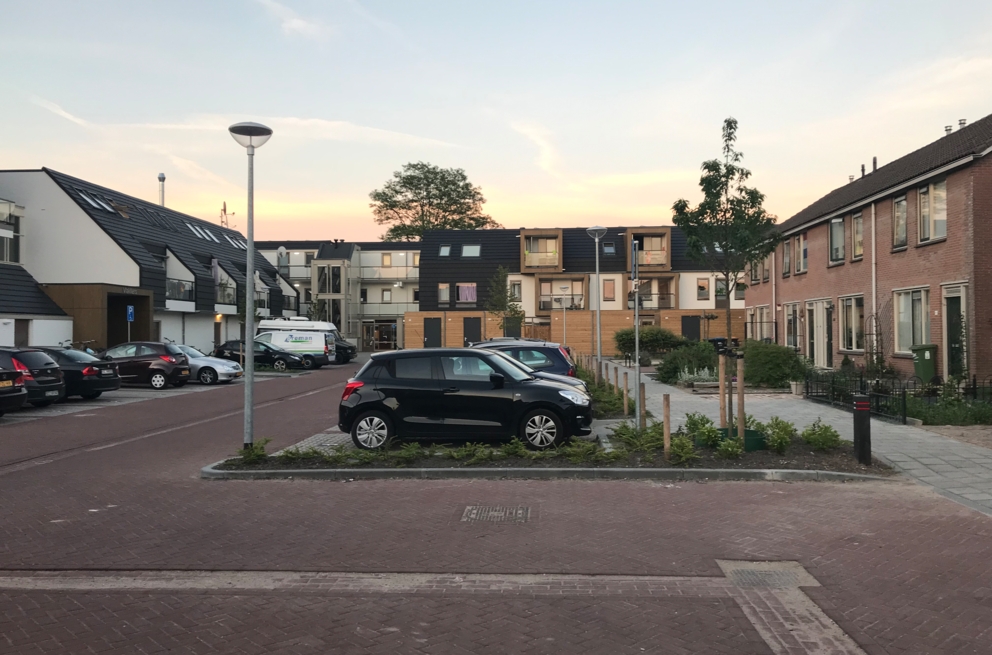 Lightronics armatuur in woonwijk