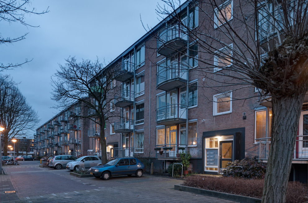 Lightronics PVX armaturen in een appartementencomplex aan de Camerlinghstraat in Delft