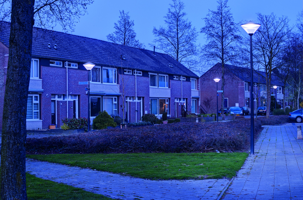 Lightronics AMPULLA armaturen in woonwijk de Kastelenbuurt in Oosterhout