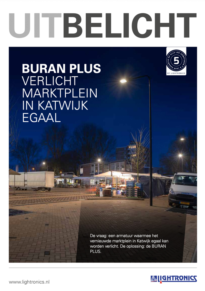 Lightronics uitbelicht BURAN PLUS Katwijk thumb