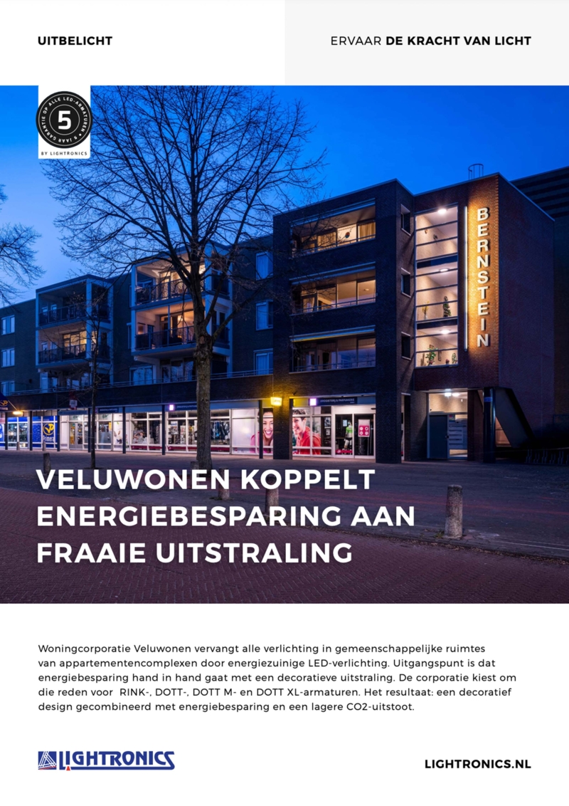 Lightronics uitbelicht Veluwonen