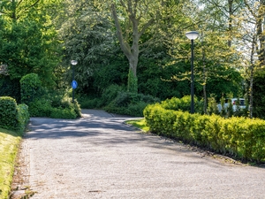 Lightronics CEDER A2 armaturen langs een weg in het Fabritiuspark in Heerhugowaard