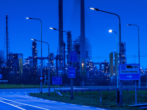 Lightronics BRISA en BRISA PLUS armaturen langs de provinciale weg in Borsele