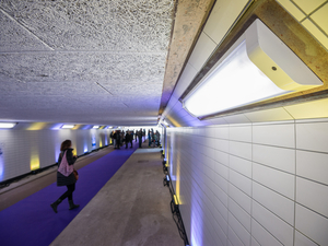 Lightronics opening tunnel in Weesp