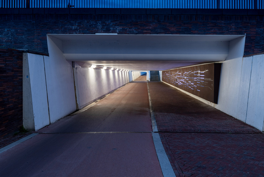 Lightronics armaturen in tunnels en onderdoorgangen