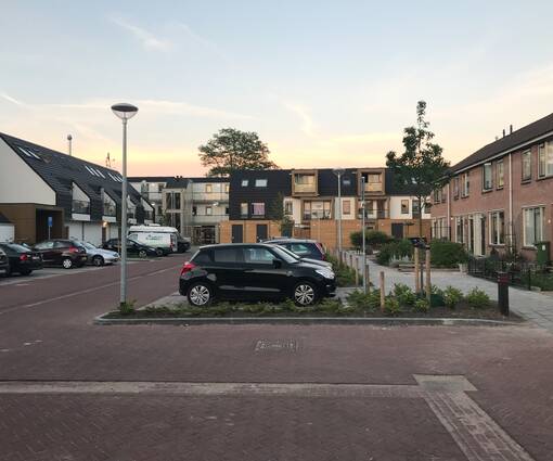 Lightronics armatuur in woonwijk