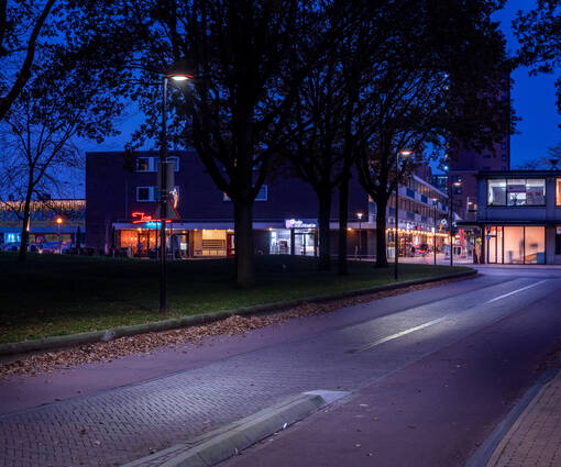 Lightronics PRUNUS C4 en PRUNUS E4 armaturen in het centrum van Stadskanaal