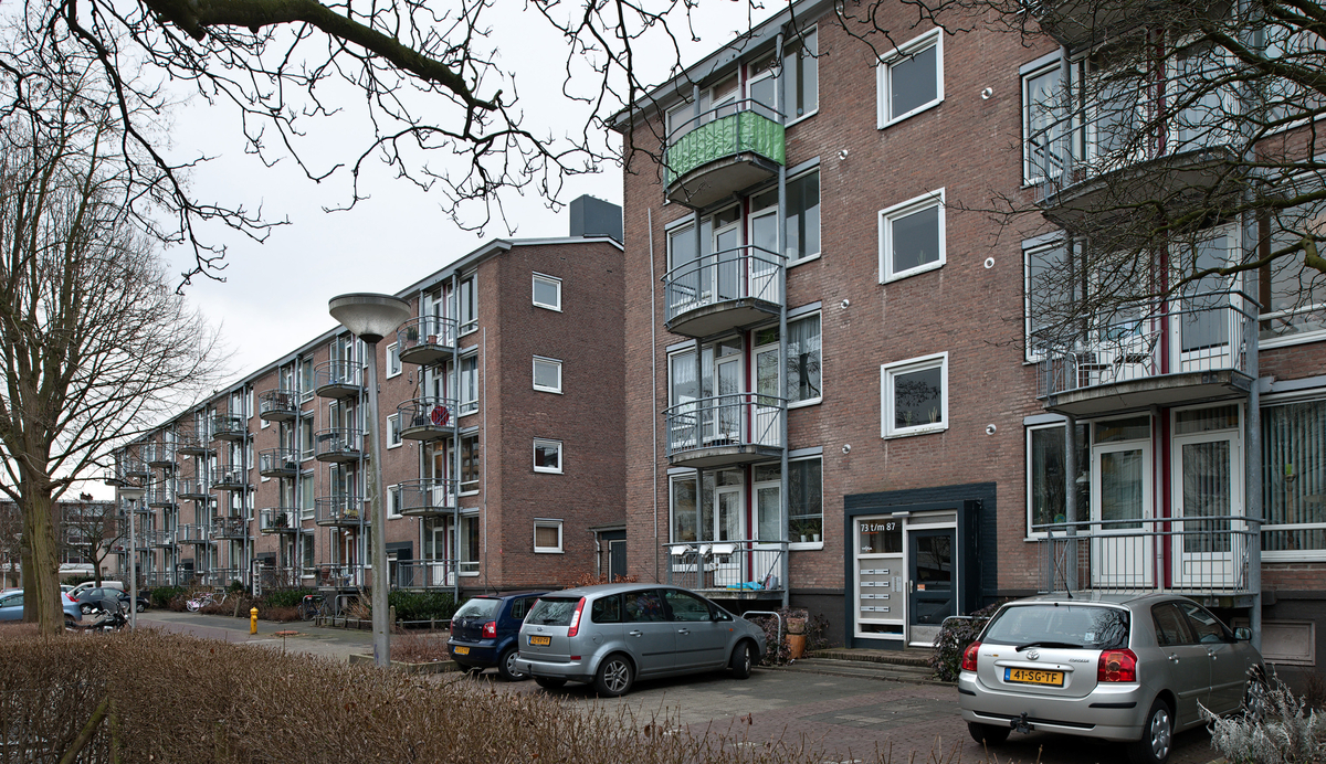 Lightronics PVX armaturen in een appartementencomplex aan de Camerlinghstraat in Delft