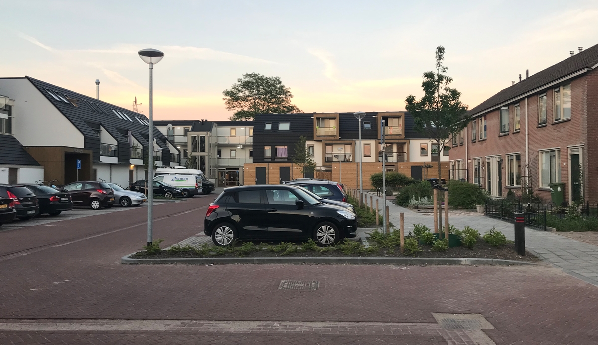 Lightronics armatuur in woonwijk