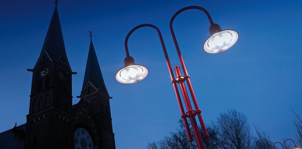 Lightronics GAM armatuur bij een kerk