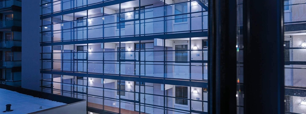 Lightronics GEO armatuur in een flat