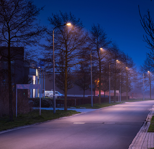Lightronics Brisa armatuur voor in de industrie in Kapelle