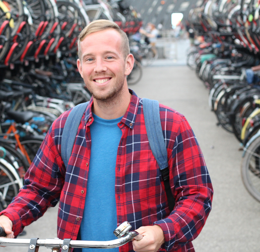 Lightronics stationsgebied fietsenstalling
