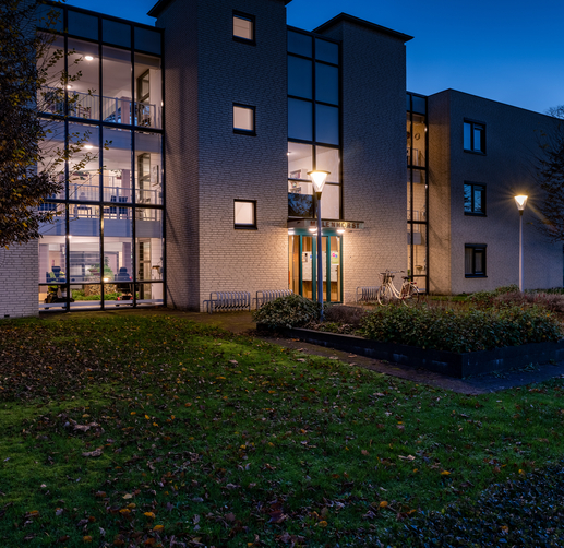 Lightronics PRUNUS A3 en DOTT armaturen bij wooncomplex Molenhorst in Brummen